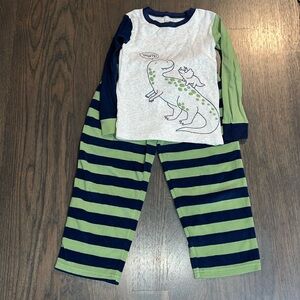Carter's Boy's 2-Piece Dinasour Cotton & Poly Pajama
Size 5t
